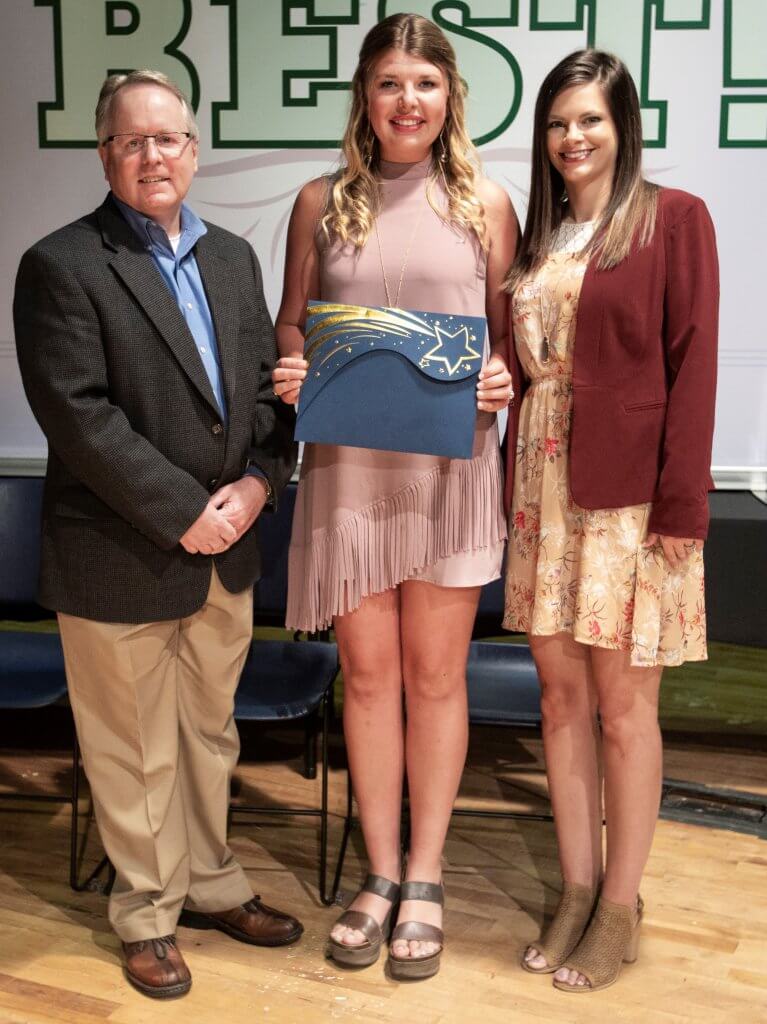 Laine Marler is the winner of the Members Exchange Community Service scholarship.