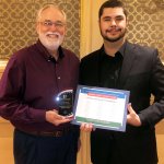 Charles Elliott, Mississippi Credit Union Association President/CEO (Left) with Members Exchange Credit Union Branch Manager in Training, Drew Allen (Right)