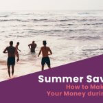 A sunny beach representing summer savings tips and making the most of your money during the season. | MECU | Jackson, MS Credit Union | Pearl, MS Credit Union | Byram, MS Credit Union